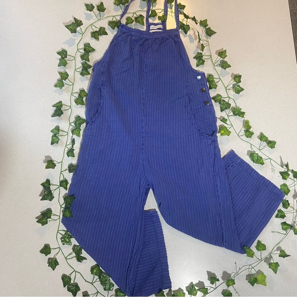 Urban Outfitters Blue overall jumper full length